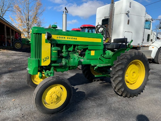 6 John Deere 320S Tractor