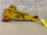 132 Hartman's Store Airplane Sign