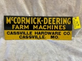 147 McCormick Deering Farm Machines Sign