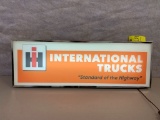 51 International Trucks Light Up Sign