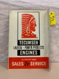 54 Tecumseh Engines Flange Sign