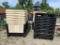 6617 Plastic Vegetable Bins with Pallets