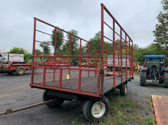 3560 Steel 8x16 Hay Wagon