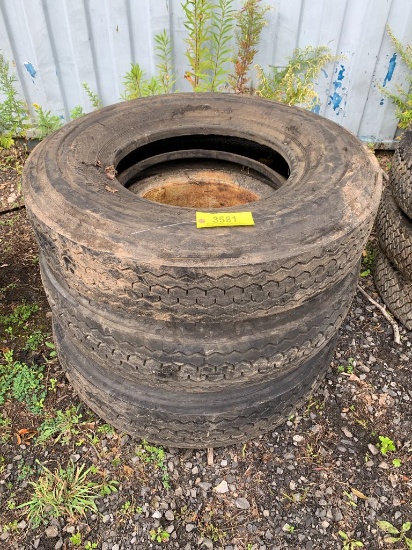 3581 (3) 9.00-20 Tires
