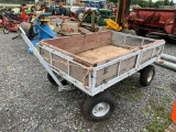 3521 4-Wheel Garden Cart
