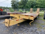 3534 1987 24ft 15-Ton Trailer