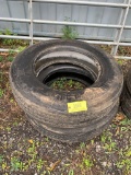 3588 (2) 255/80R22.5 Tires