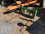 6708 John Deere Pallet Forks