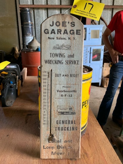 17 Joe's Garage Thermometer