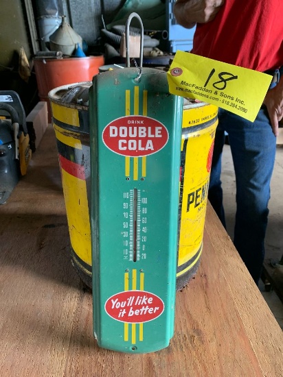 18 Double Cola Thermometer