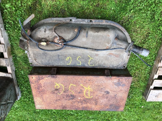 256 Gas Tank & Box with Parts