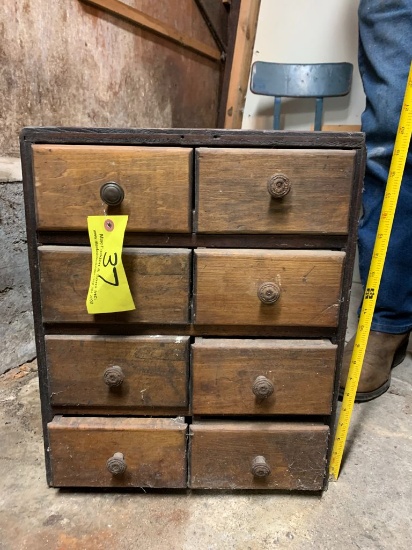 37 Small Wooden Cabinet