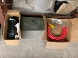 186 New 2/0 Battery Cable, Ammo Box, Rebuilt Generator