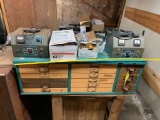 41 Green Cabinet with Battery Testers