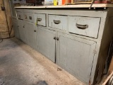 60 Large Gray Cabinet with All Contents