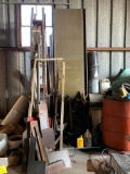 88 Tall Shelving, Miscellaneous Steel, Chains, Blades