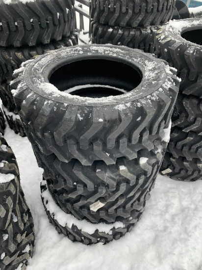 1036 Set of (4) New 10-16.5 Skid Steer Tires