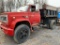 4099 1989 Chevy Dump Truck