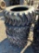 8122 Set of (4) New 10-16.5 Skid Steer Tires