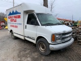 4100 2001 Chevy 3500 Box Van