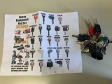 4101 Heavy Equipment Key Set (24 Keys)