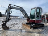 7115 2014 Takeuchi TB138FR Mini Excavator