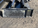 8109 New Skid Steer Mount Quick Attach Plate