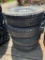 26 Set of (4) New ST225/75-15 Radial Trailer Tires/Wheels
