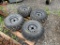 7593 New Set of Kubota RTV Tires & Rims