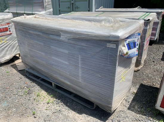 56 New Blue Steelman 7ft Workbench