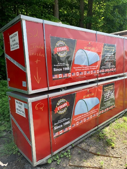62 New Golden Mountain 40ft x 80ft x 20ft Dome Storage Shelter