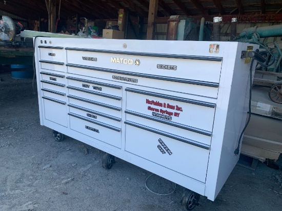 7537 Matco 3-Bay Tool Box