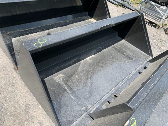 8 New 66in Kivel Skid Steer Bucket