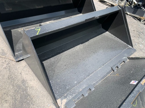 9 New 60in Kivel Skid Steer Bucket