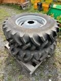 7870 Pair of New 13.6R24 Radial MFWD Tires on Rims