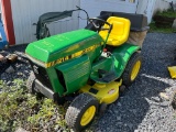 7927 John Deere 214 Garden Tractor