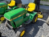 7928 John Deere 212 Garden Tractor