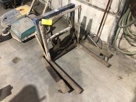 25 OTC Hydraulic Dual Wheel Jack