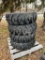 8154 Set of (4) New 10.5/80-18 Wheel Loader Tires & Rims