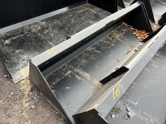15 New 84in Kivel Skid Steer Bucket