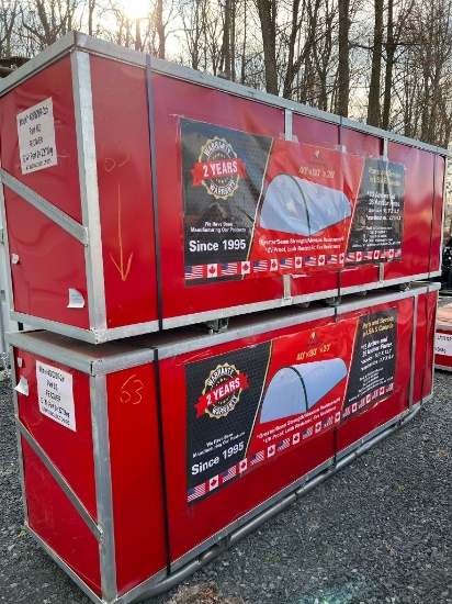 63 New Golden Mountain 40ft x 80ft x 20ft Dome Storage Shelter