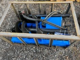 106 New Blue Skid Steer Auger with 2 Augers