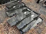 122 New Quick Attach Plate for Skid Steer