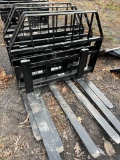 33 New 48in Kivel 3500lb Pallet Forks