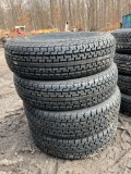 5 Set of (4) New ST225/75R15 Radial Trailer Tires/Wheels