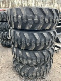 7 Set of (4) New 10-16.5 Tires on Bobcat Rims
