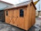1186 8ft x 12ft Salt Box Amish Shed - Gunsmoke