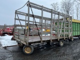 1103 8x16 Wooden Hay Wagon