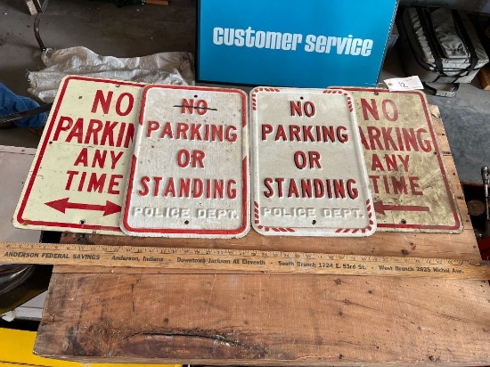12 (4) No Parking Signs