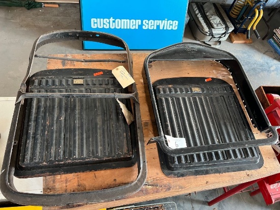 6 NOS Ford & GM Shrouds & (2) NOS Parsons Covers